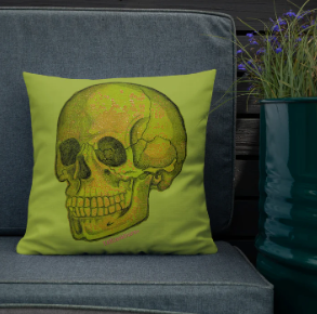Killer Pillow Collection featuring artistic designs by Kirsten Blackburn