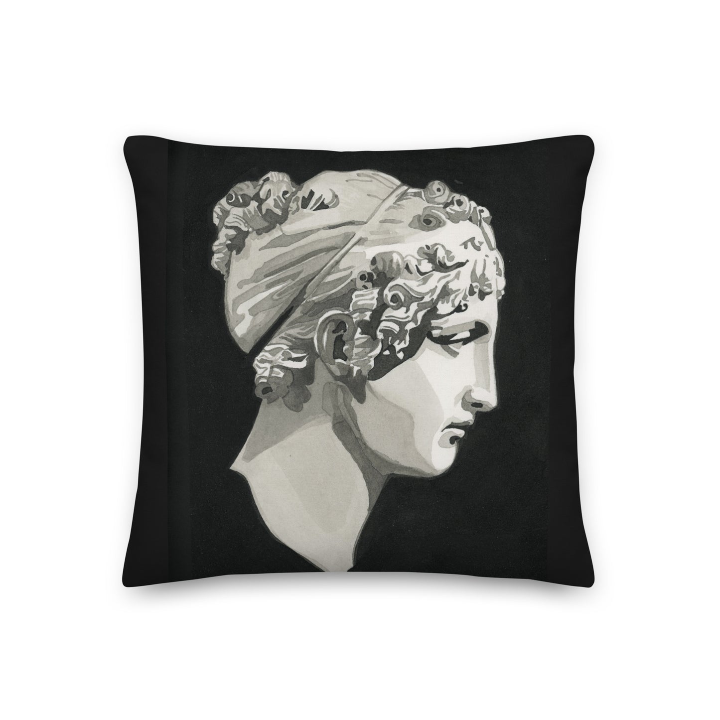 Calliope design by Kirsten Blackburn on 18x18 premium pillow