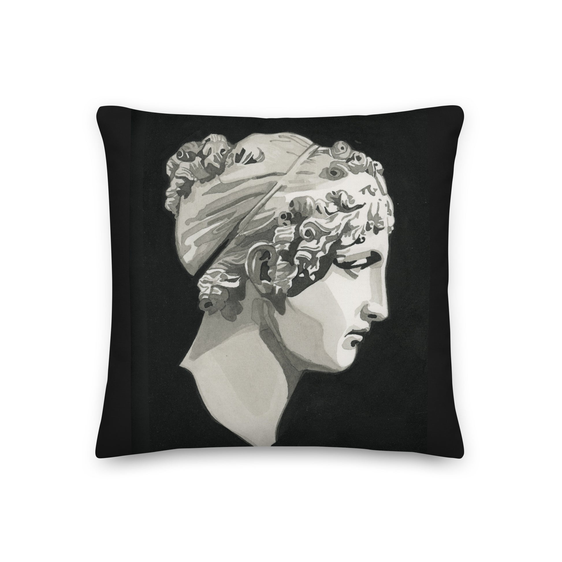 Calliope design by Kirsten Blackburn on 18x18 premium pillow