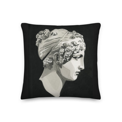 Calliope design by Kirsten Blackburn on 18x18 premium pillow