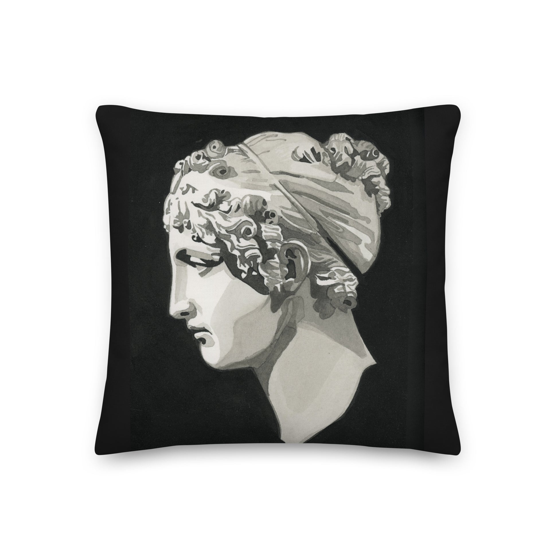 Calliope design by Kirsten Blackburn on 18x18 premium pillow