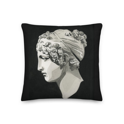 Calliope design by Kirsten Blackburn on 18x18 premium pillow