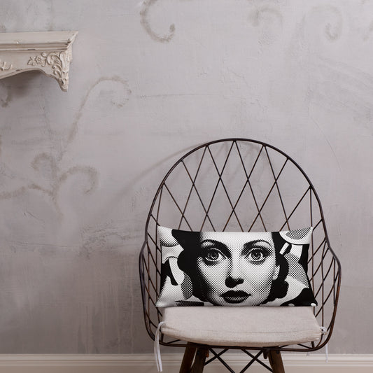 Cora design by Kirsten Blackburn on 20x12 premium pillow