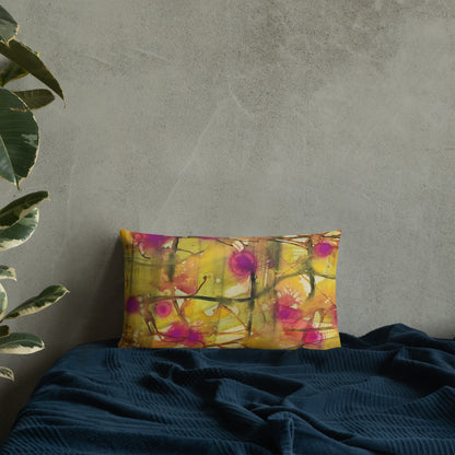 Plaid About You design by Kirsten Blackburn on premium pillow 20 x 12