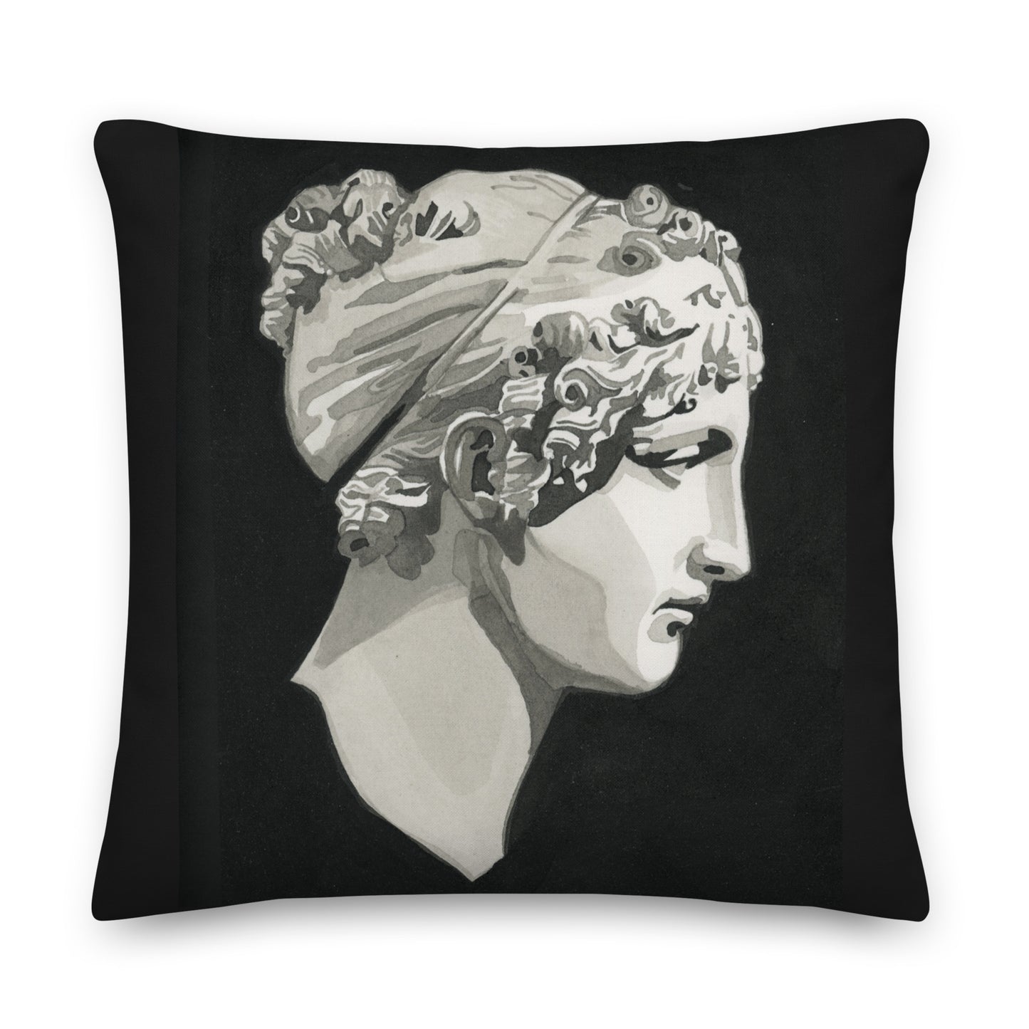 Calliope design by Kirsten Blackburn on 22x22 premium pillow