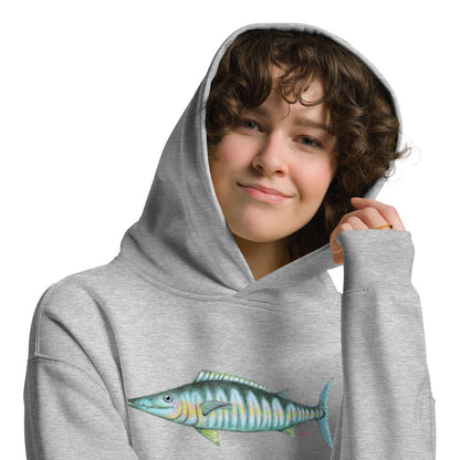 Wahoo design by Kirsten Blackburn on Unisex Premium hoodie