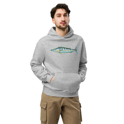 Wahoo design by Kirsten Blackburn on Unisex Premium hoodie