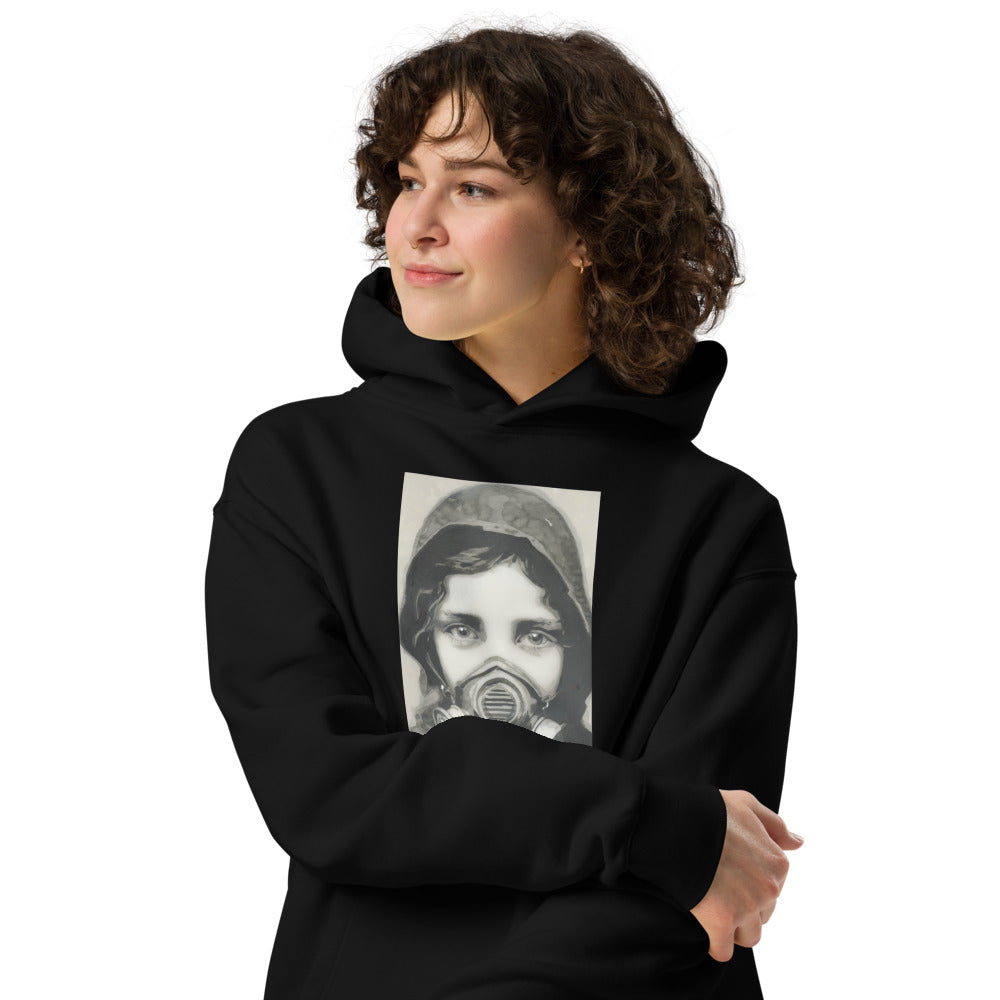 Inhale Exile design by Kirsten Blackburn on unisex premium hoodie