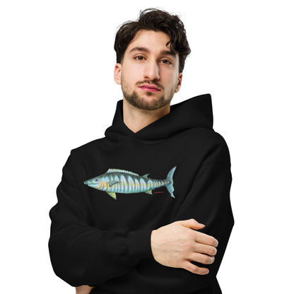 Wahoo design by Kirsten Blackburn on Unisex Premium hoodie
