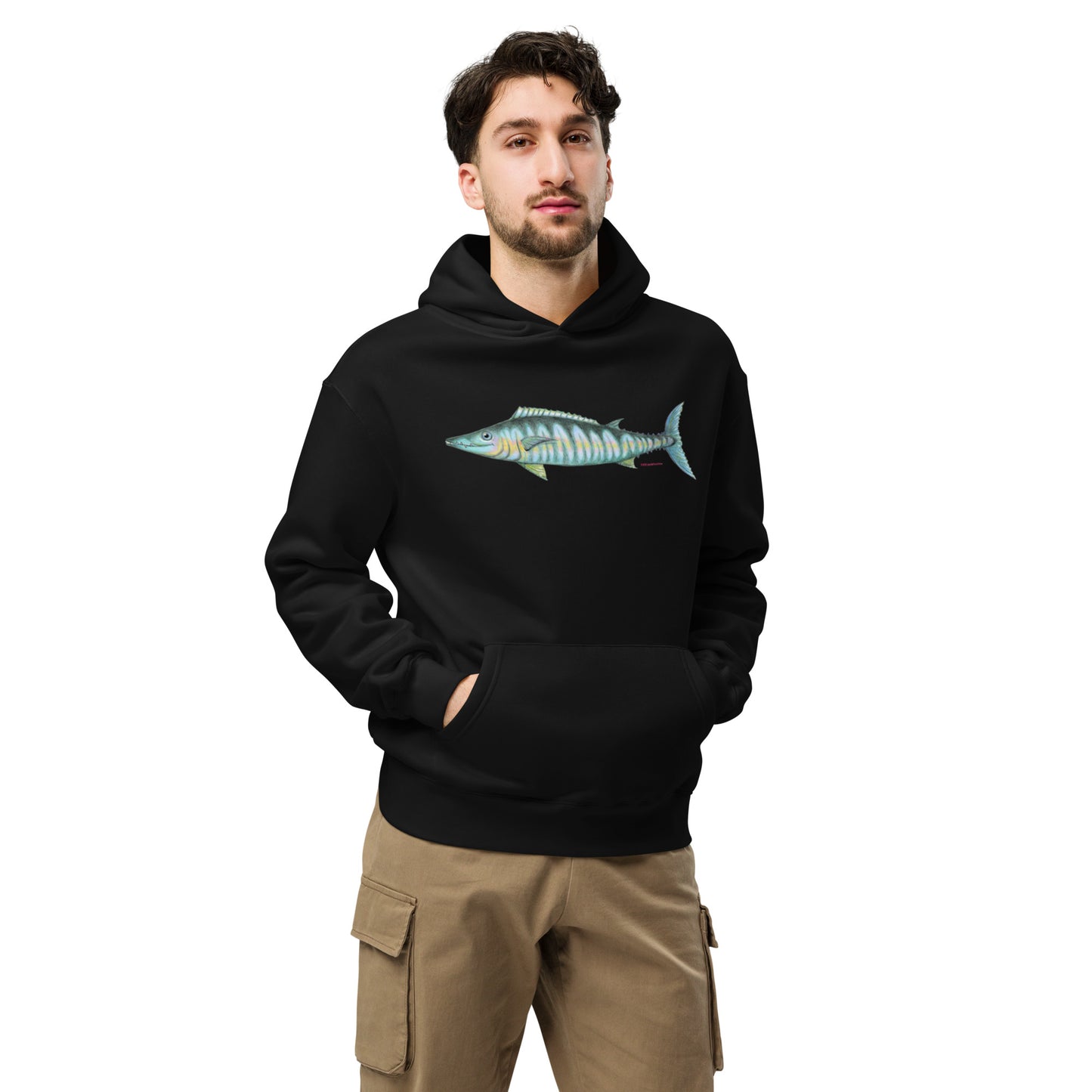 Wahoo design by Kirsten Blackburn on Unisex Premium hoodie