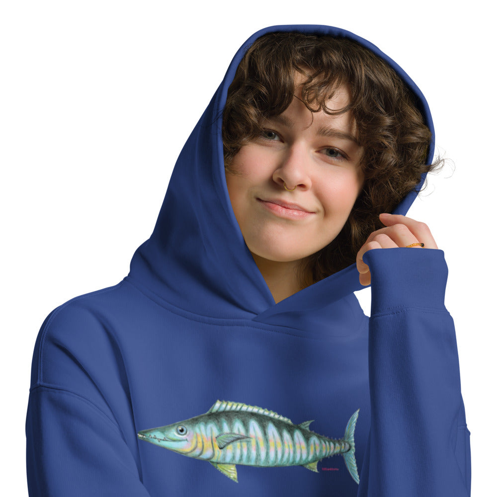 Wahoo design by Kirsten Blackburn on Unisex Premium hoodie