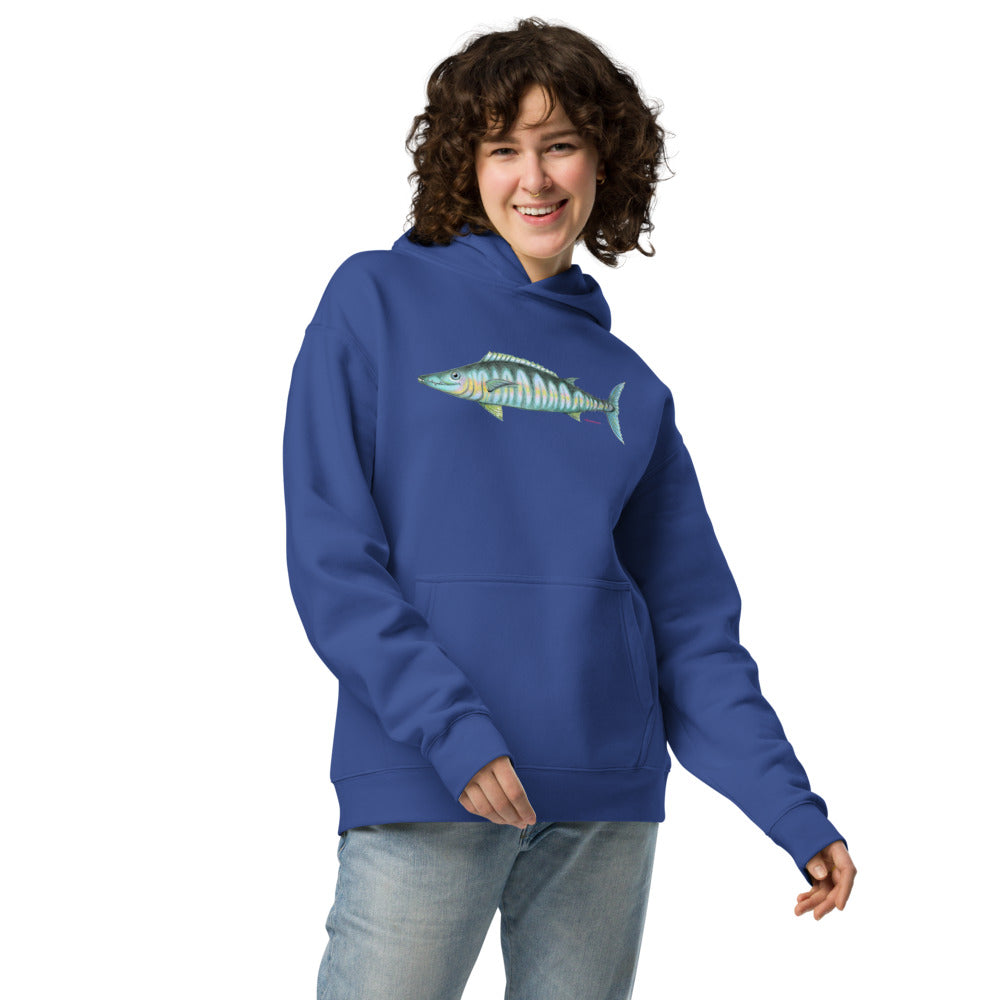 Wahoo design by Kirsten Blackburn on Unisex Premium hoodie