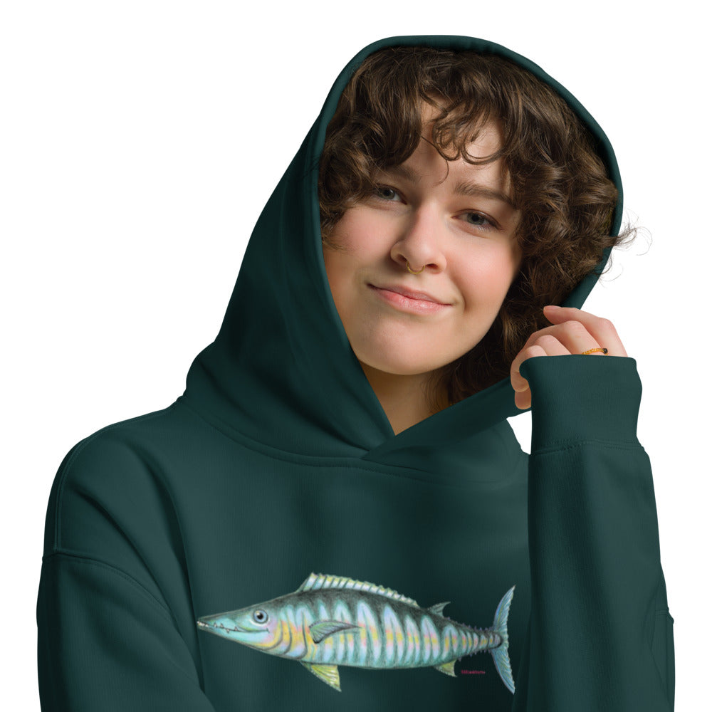 Wahoo design by Kirsten Blackburn on Unisex Premium hoodie