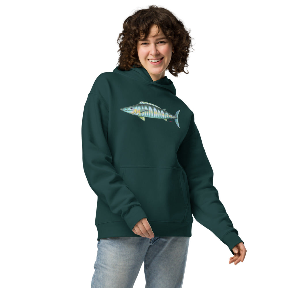 Wahoo design by Kirsten Blackburn on Unisex Premium hoodie
