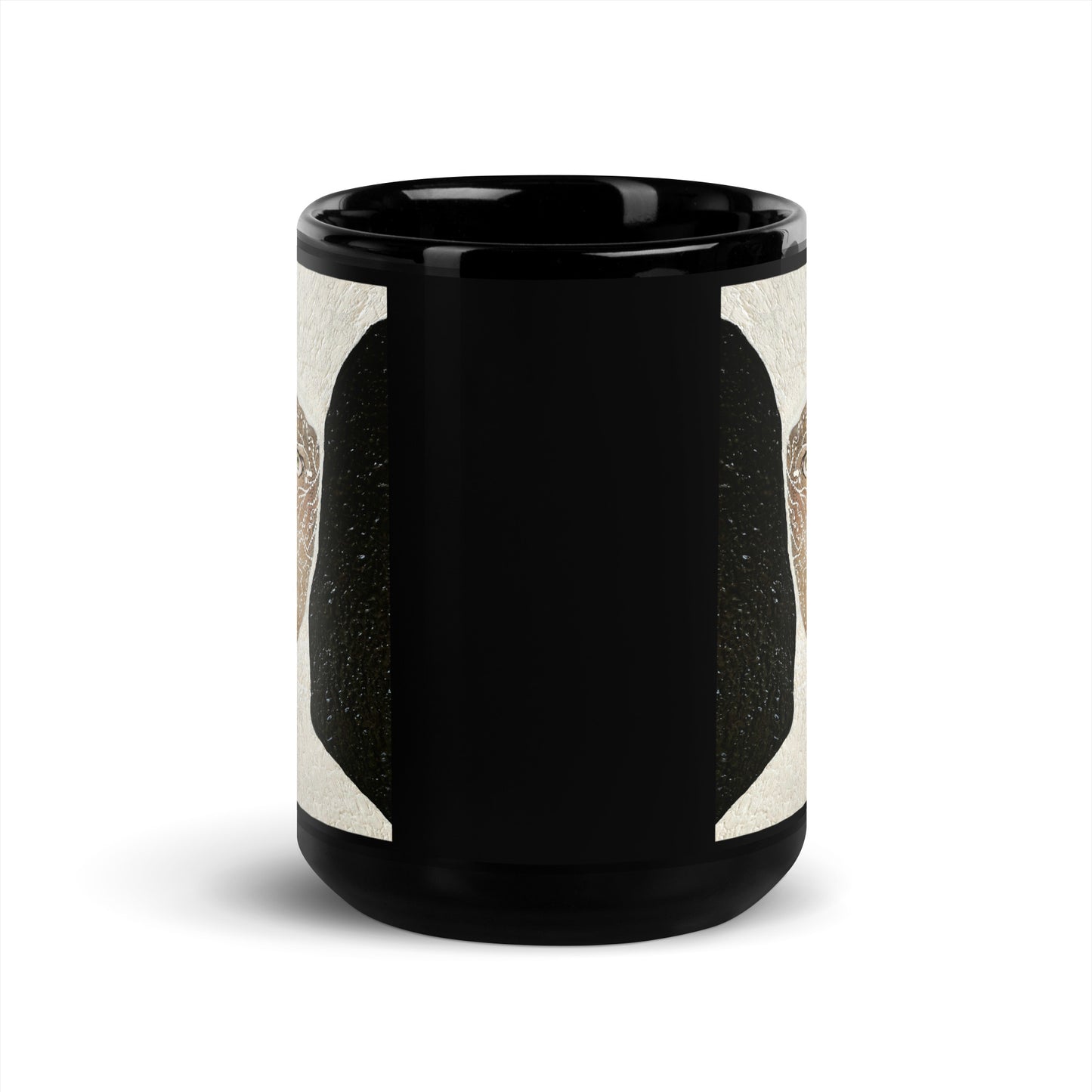 Sister Surreal design by Kirsten Blackburn on 15oz black glossy mug