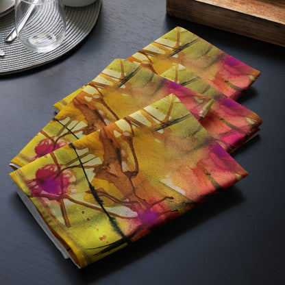 Plaid About You design by Kirsten Blackburn on cloth napkin set