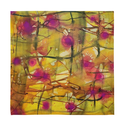 Plaid About You design by Kirsten Blackburn on cloth napkin set