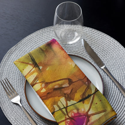 Plaid About You design by Kirsten Blackburn on cloth napkin set