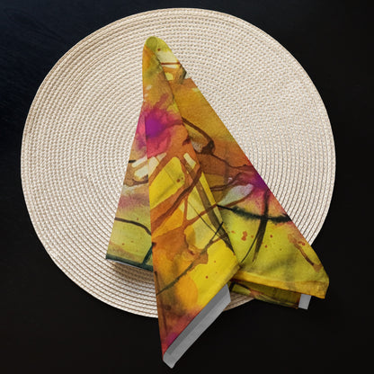 Plaid About You design by Kirsten Blackburn on cloth napkin set