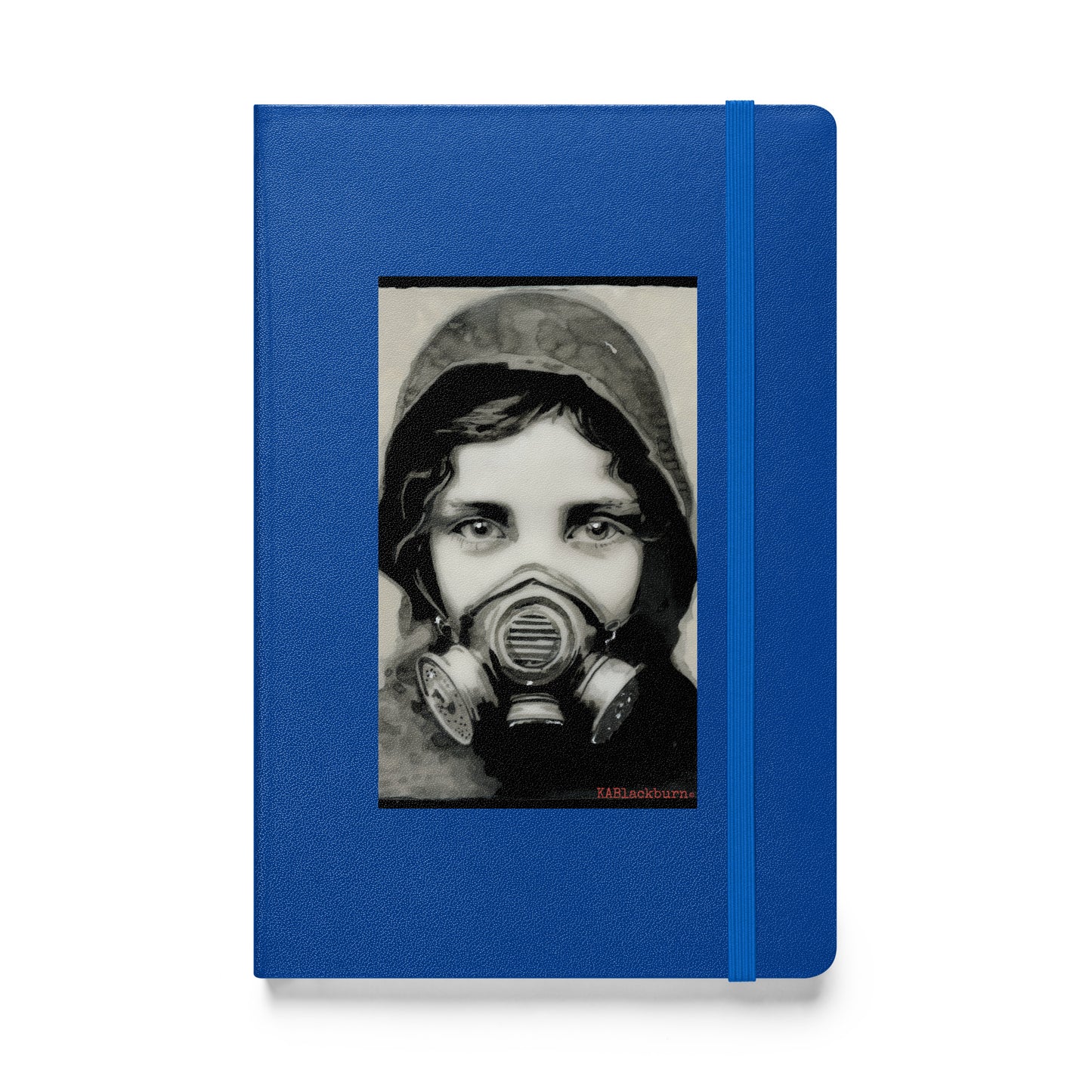 Inhale Exile design by Kirsten Blackburn on hardcover notebook