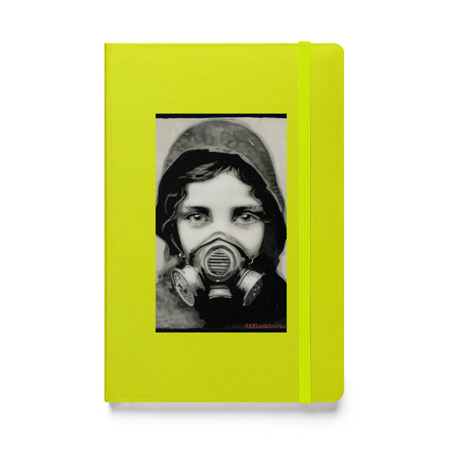 Inhale Exile design by Kirsten Blackburn on hardcover notebook