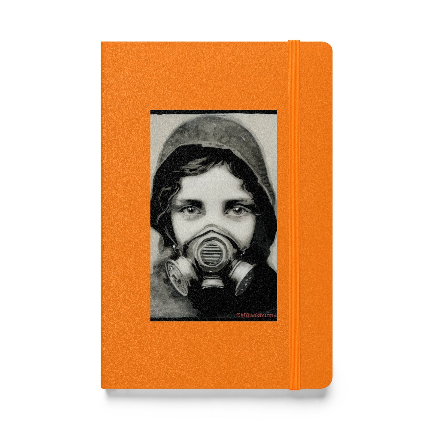 Inhale Exile design by Kirsten Blackburn on hardcover notebook