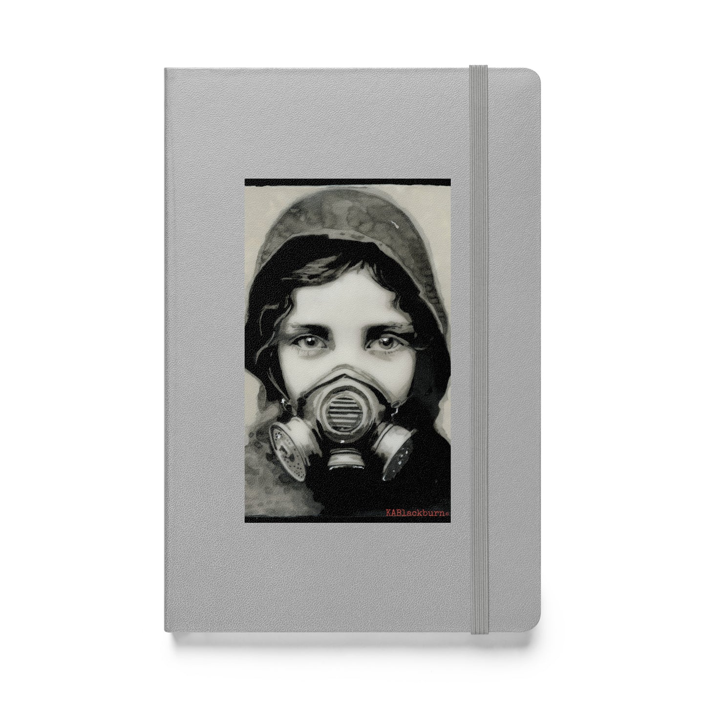 Inhale Exile design by Kirsten Blackburn on hardcover notebook