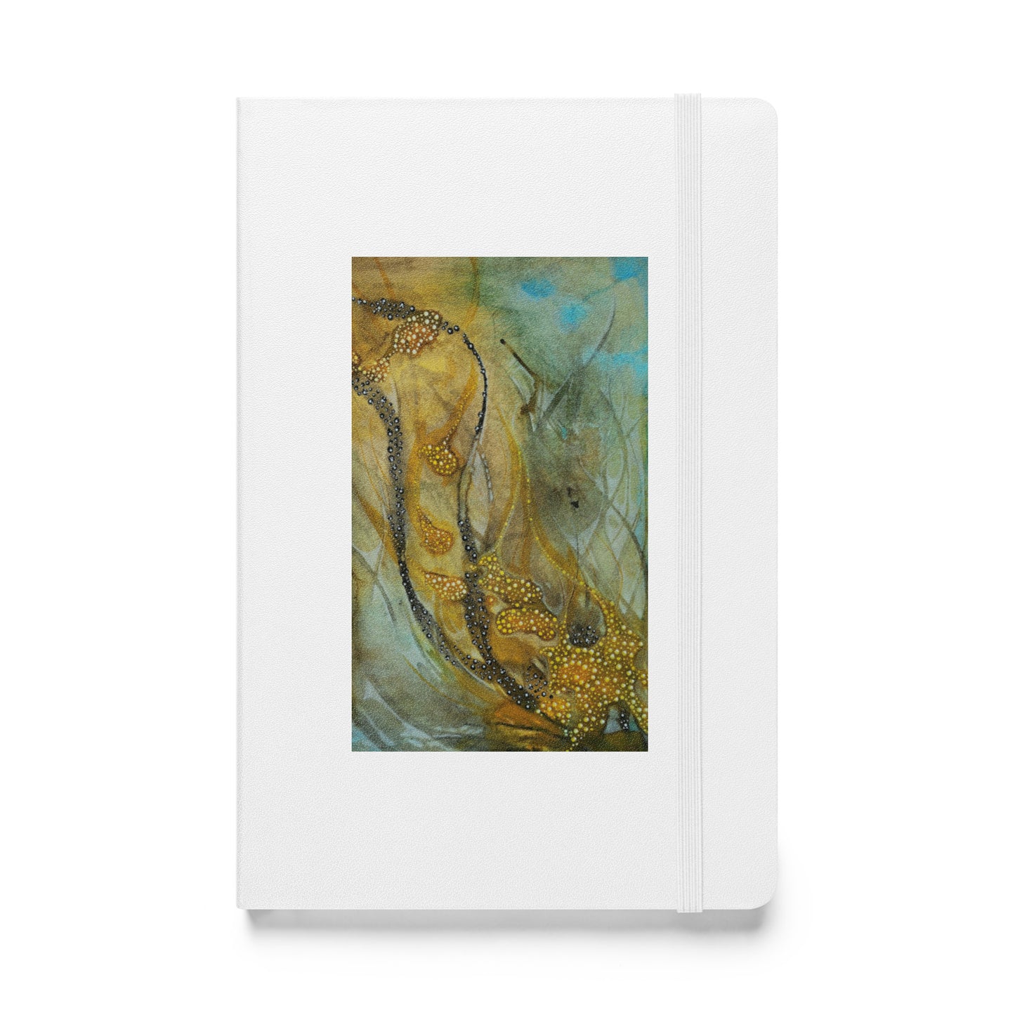 Eggs design by Kirsten Blackburn on hardcover notebook