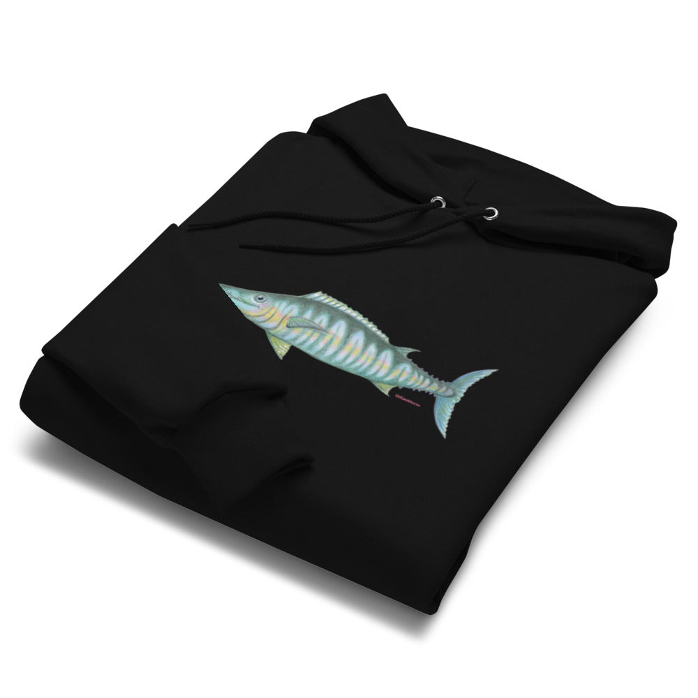 Wahoo design by Kirsten Blackburn on Champion hoodie