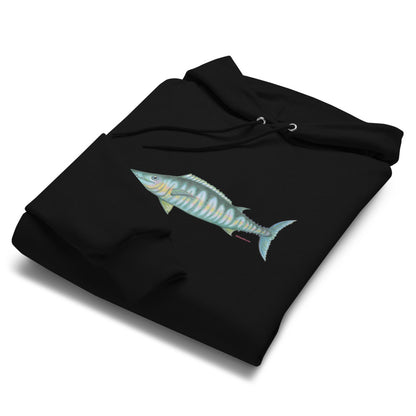 Wahoo design by Kirsten Blackburn on Champion hoodie