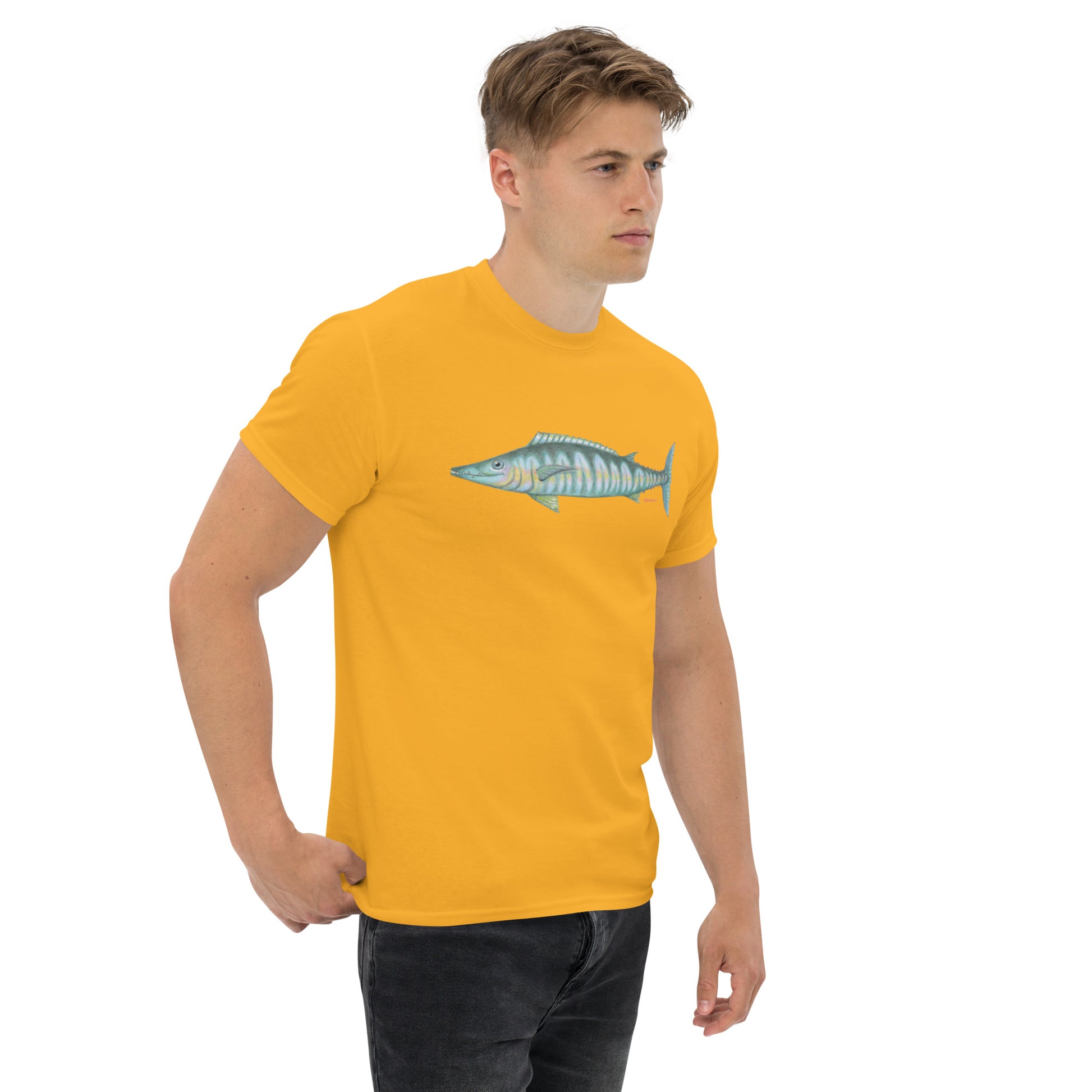 Wahoo design by Kirsten Blackburn on unisex classic tee