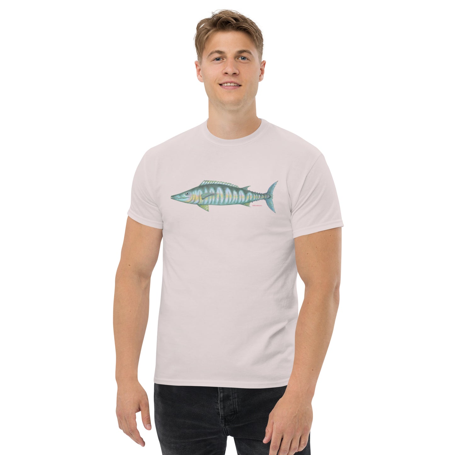 Wahoo design by Kirsten Blackburn on unisex classic tee