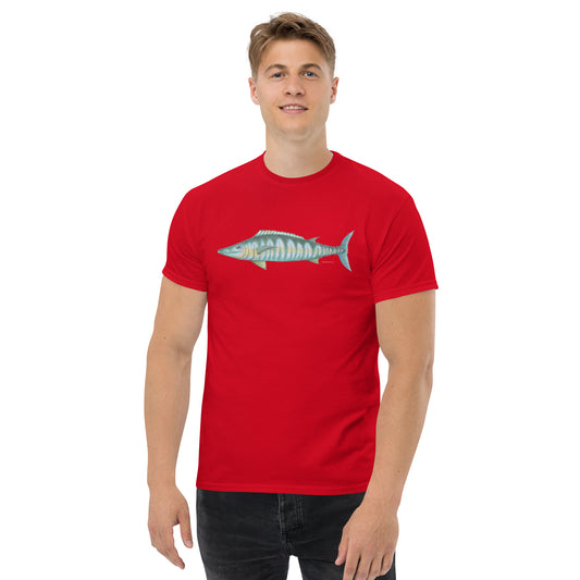 Wahoo design by Kirsten Blackburn on unisex classic tee