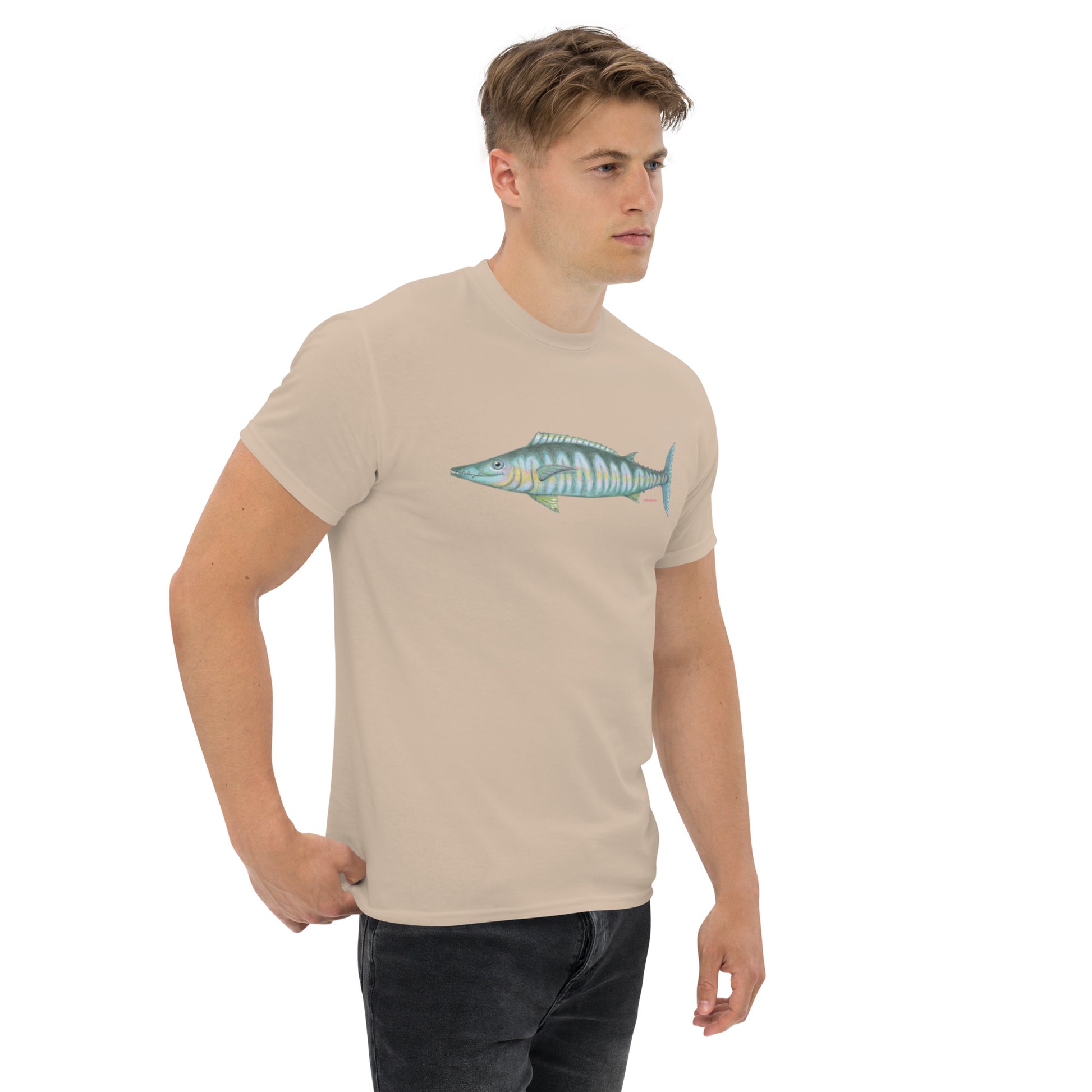 Wahoo design by Kirsten Blackburn on unisex classic tee