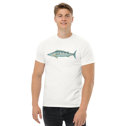 Wahoo design by Kirsten Blackburn on unisex classic tee