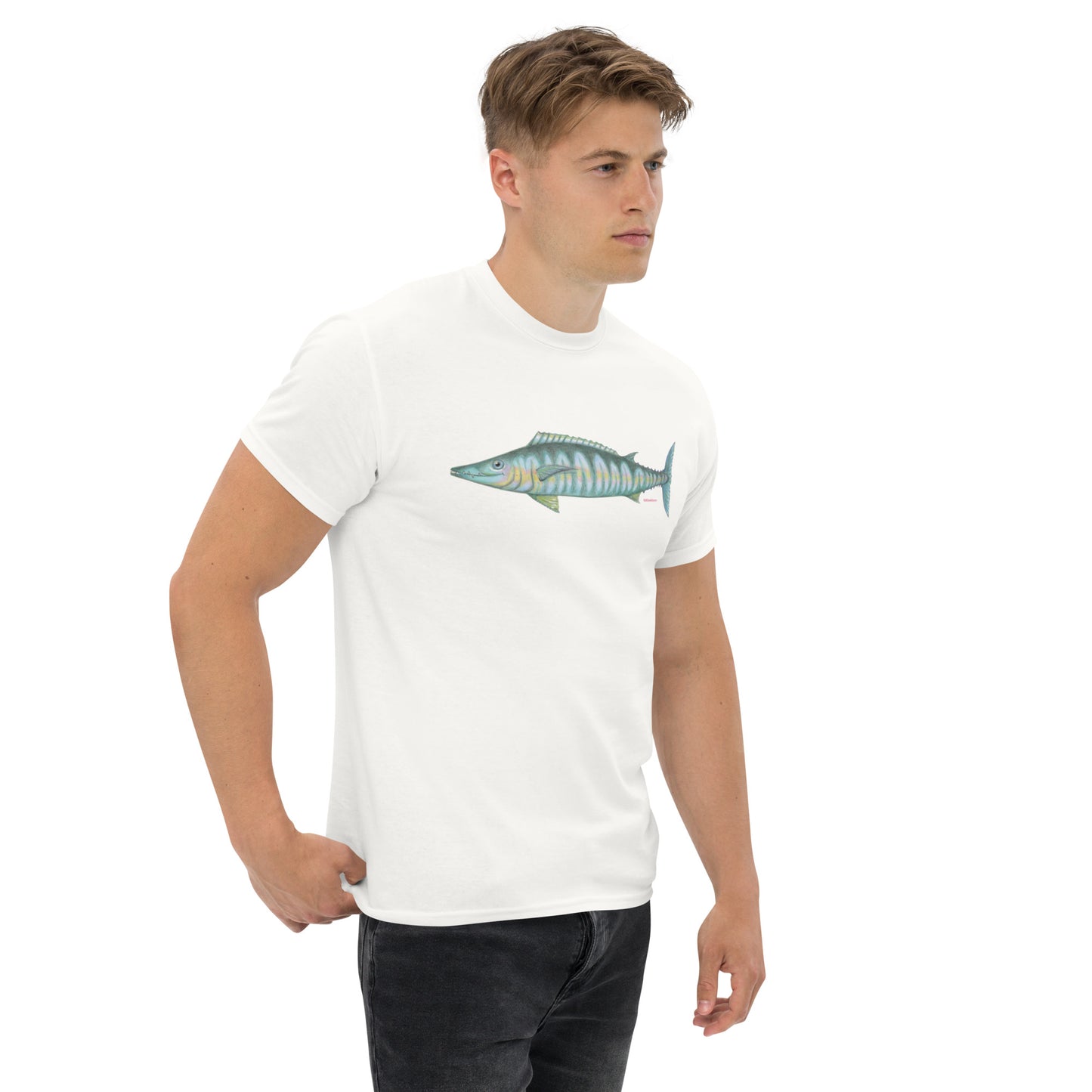 Wahoo design by Kirsten Blackburn on unisex classic tee